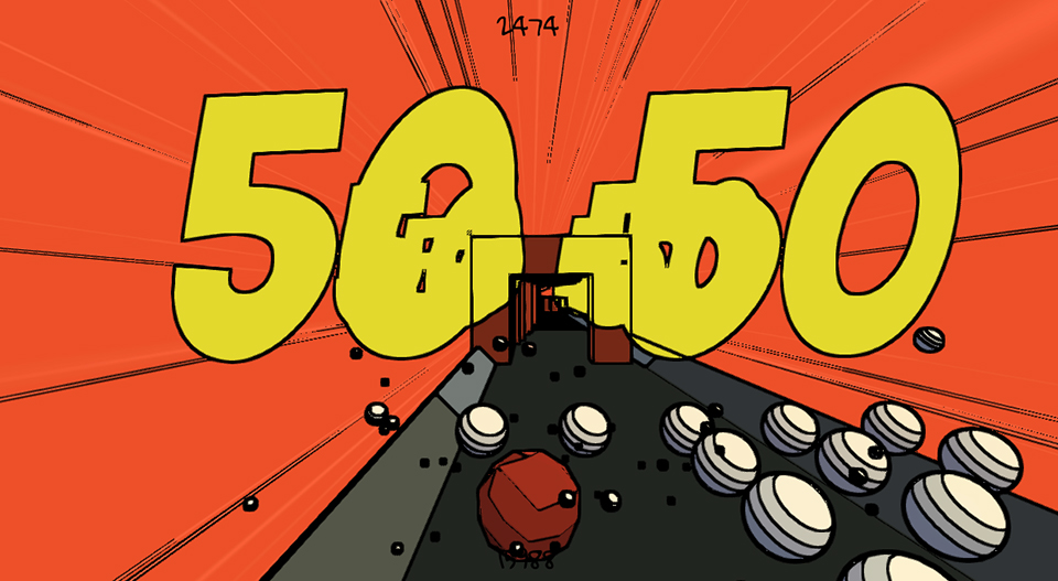Screenshot from Ball Thing, a game by Rich Court