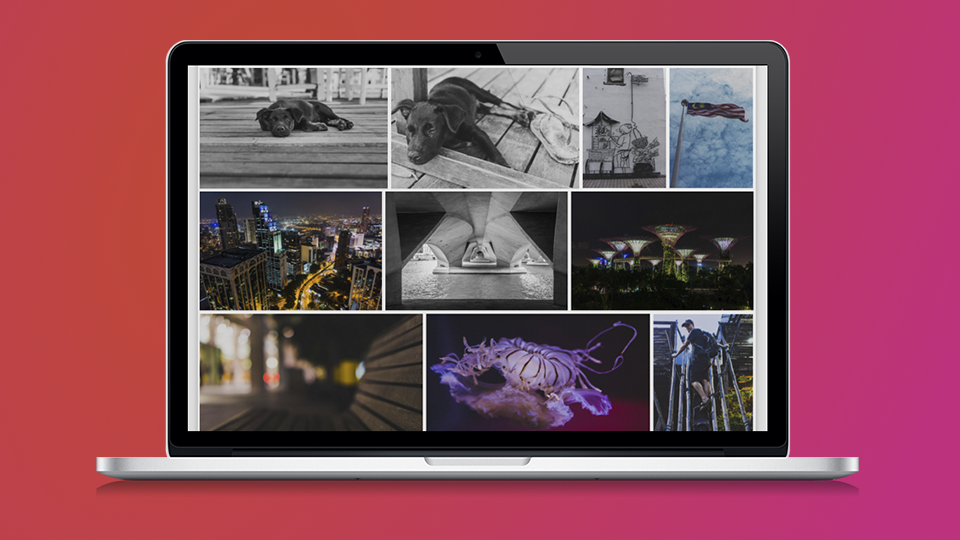 Screenshots of various Joomla extensions I developed, shown on laptops in a V formation, with the Joomla logo in the background